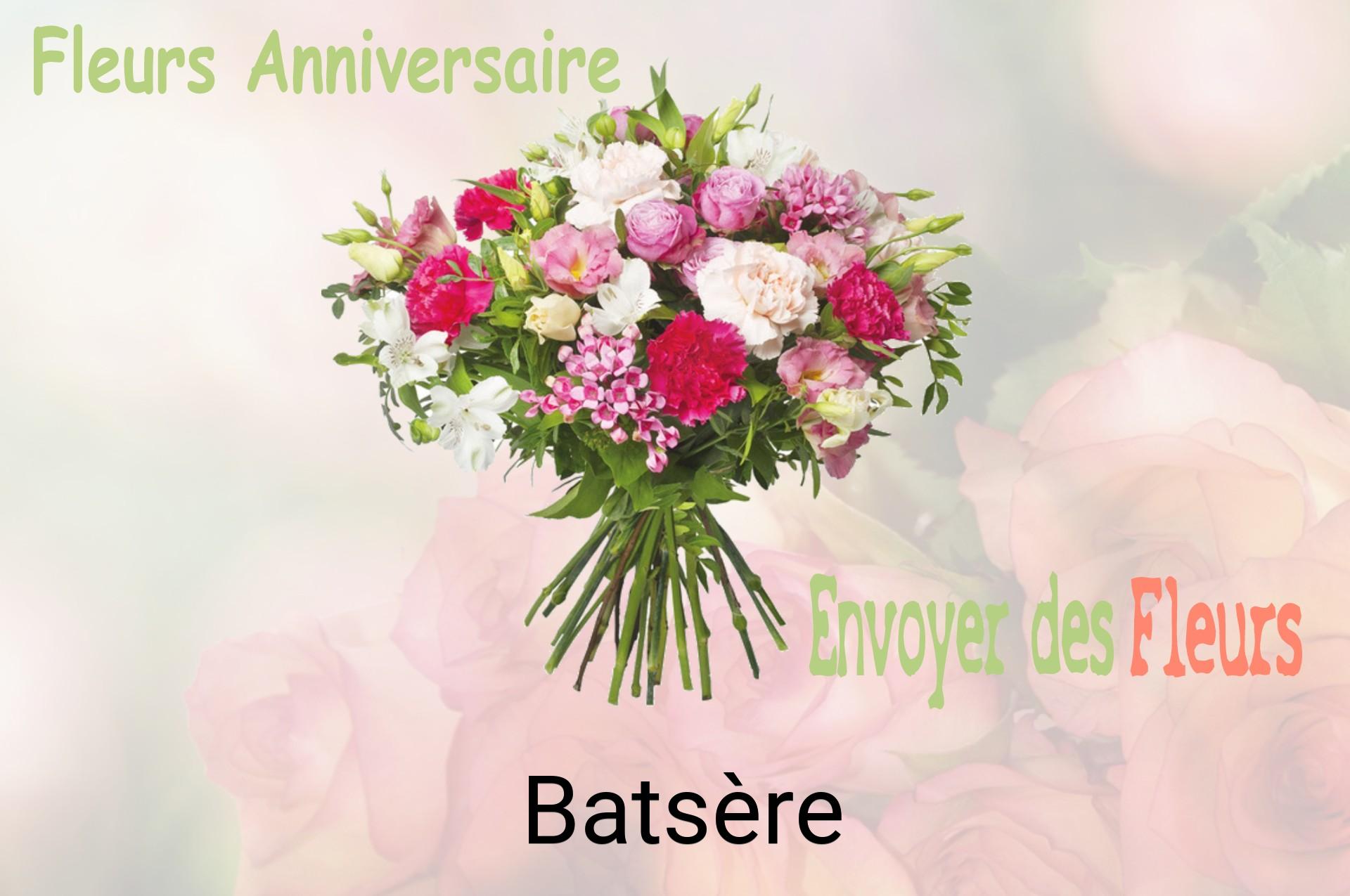 Bouquet de fleurs d’anniversaire livré à Batsère